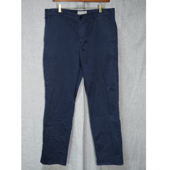 Everlane Men’s Slim Fit Navy Chino Pants 34x30 - Picture 1 of 3